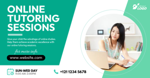 Online Classes Facebook Post template