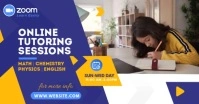 Online Classes Facebook Share Video template