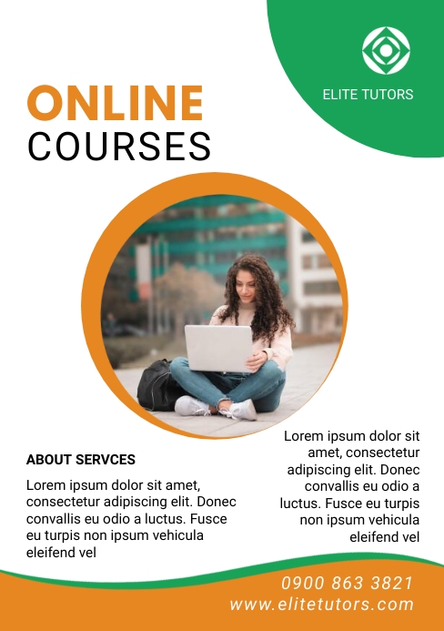 Online classes flyer Template | PosterMyWall