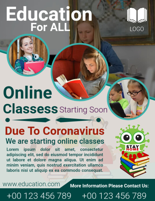 Online Classes Flyer Template | PosterMyWall