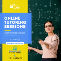 Zoom Online Classes Social Media Post Template | PosterMyWall
