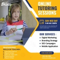 Online Classes Instagram Post template