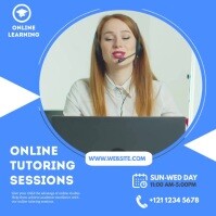 Zoom Online Classes Instagram Post Template | PosterMyWall