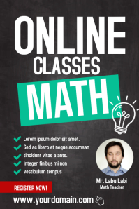 4,450+ math classes Customizable Design Templates | PosterMyWall