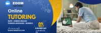 Online Classes Twitter header post template