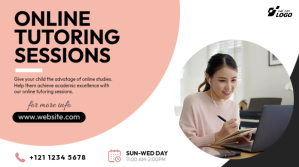 Online Classes Twitter Post Wpis na Twittera template