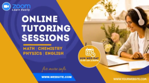 Online Classes Twitter Post template