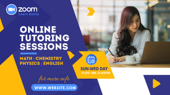 Online Classes Twitter Post Template | PosterMyWall