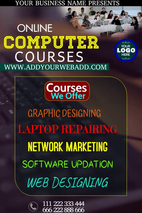 Computer Event Poster Template