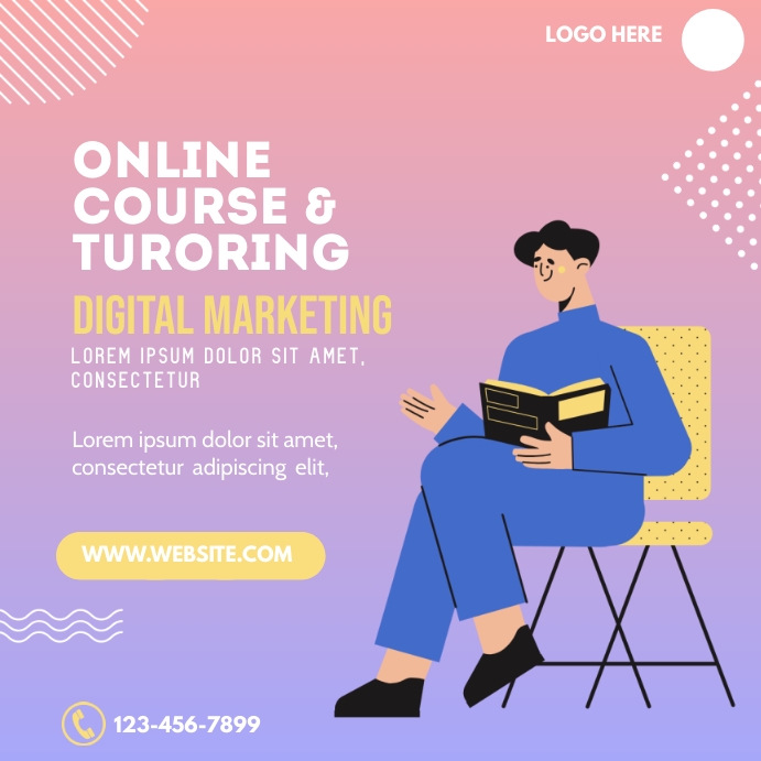 Copy of Online Course Ad template | PosterMyWall