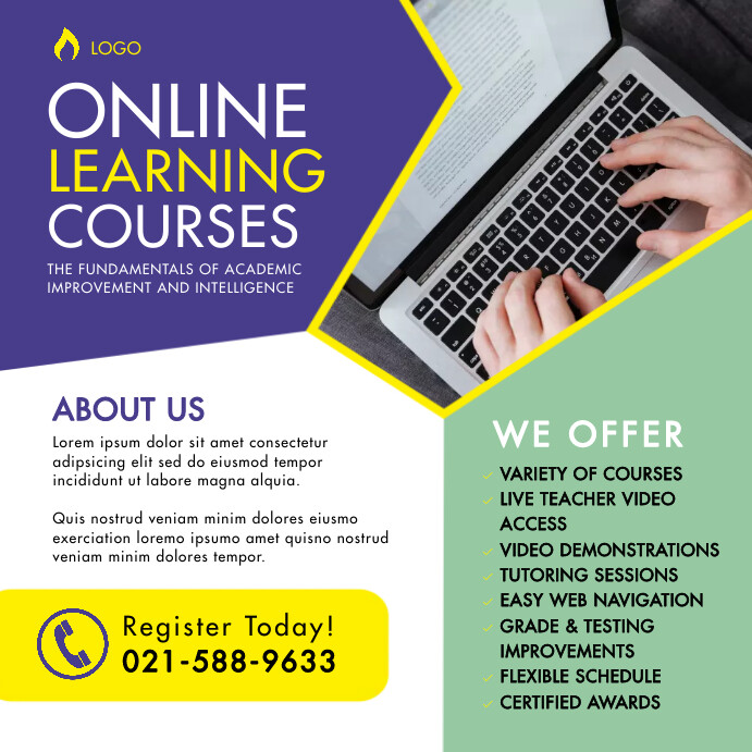 Copy of Online Course Advertisement | PosterMyWall