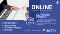 Online course Blog header template