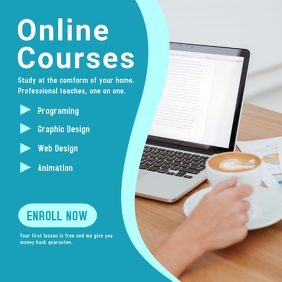 Online Course Banner Template | PosterMyWall