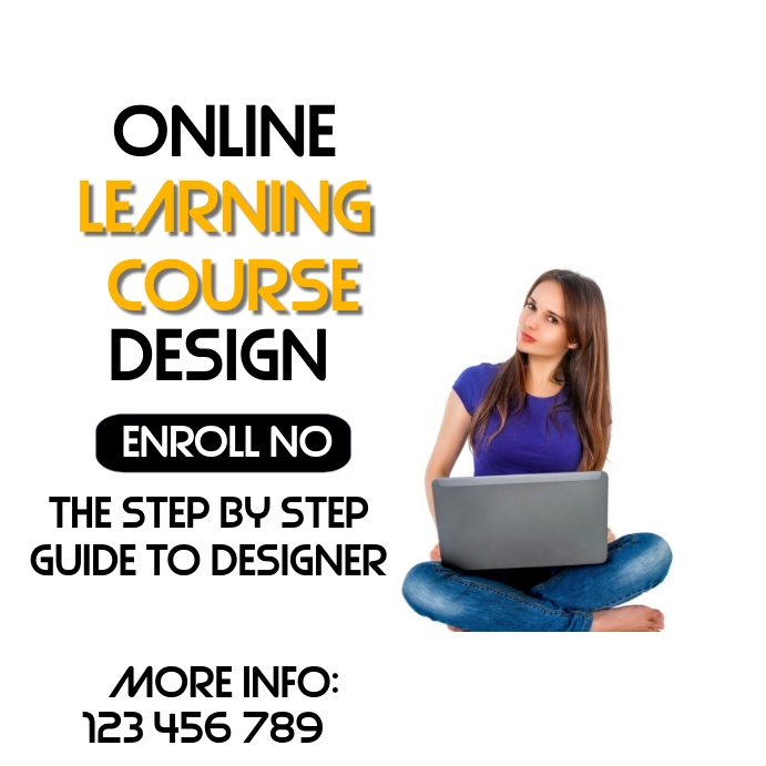 Online Course Template | PosterMyWall