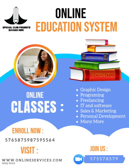 Online Course Template | PosterMyWall