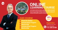 Online course Facebook ad template