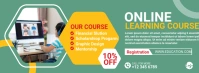 Online course facebook cover template