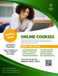 Course Bundle Advert Example Online Course Flyer Advertisement Template | PosterMyWall