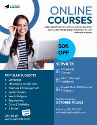 Online Course flyer Template | PosterMyWall