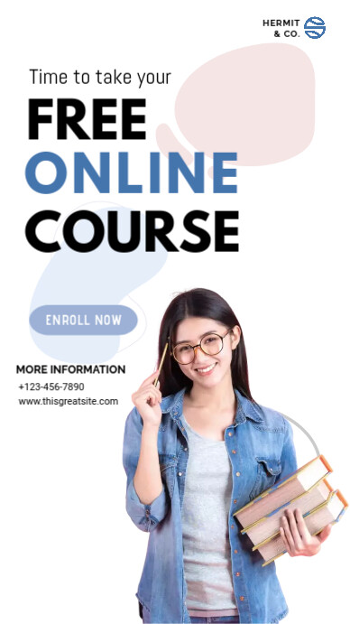 Copy of Online Course Free Template | PosterMyWall