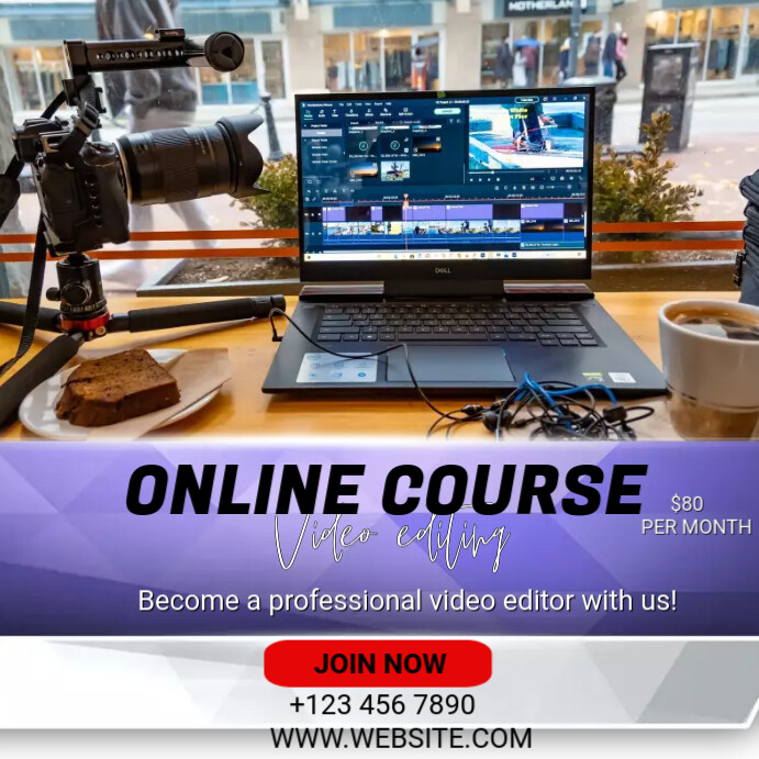 Coding Course Instagram Online Course Instagram Post Template | PosterMyWall