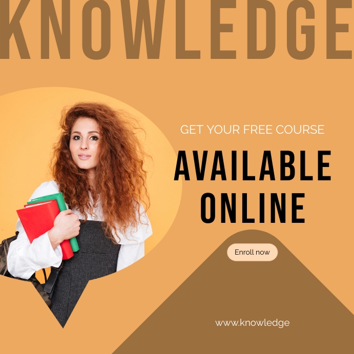 Online Course Instagram Post Template | PosterMyWall