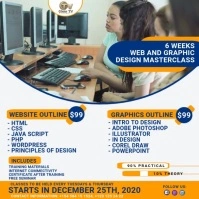 Online Course Video Template Cuadrado (1:1)
