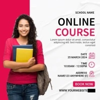 online course5 Instagram Post template