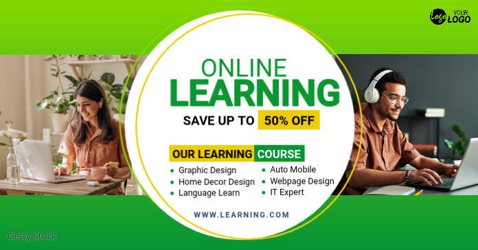 Copy of Online Courses Ad Template | PosterMyWall
