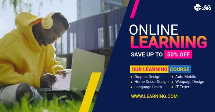 Copy of Online Courses Ad Template | PosterMyWall