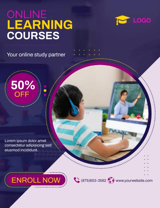 Copy of Online Courses | PosterMyWall