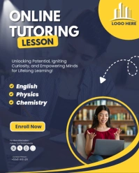 online courses Instagram Portrait template