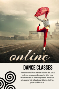 Online Dance Classes Spanduk 4