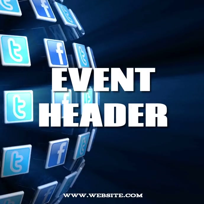 ONLINE DIGITAL EVENT TEMPLATE ALBUM COVER | PosterMyWall