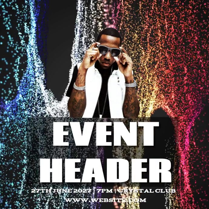 Events Album ONLINE DIGITAL EVENT TEMPLATE ALBUM COVER | PosterMyWall
