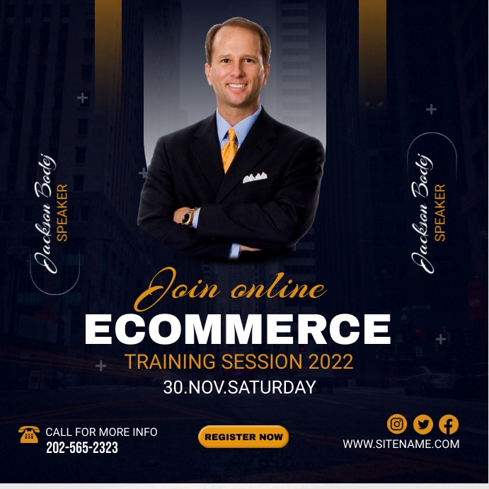 Online Training Session ADS Template | PosterMyWall