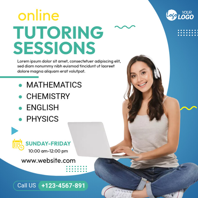 Online Education Ad Template | PosterMyWall