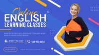 Online English Tutoring Twitter Post template