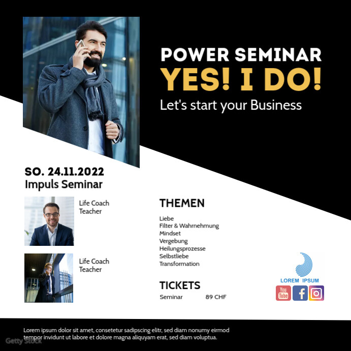 Online Event Workshop seminar Course School Template | PosterMyWall