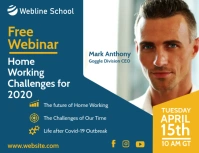 Online Free Webinar Invitation Promo Ad Iflaya (Incwadi ye-US) template