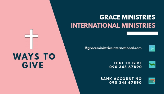 ONLINE GIVING TEMPLATE PosterMyWall