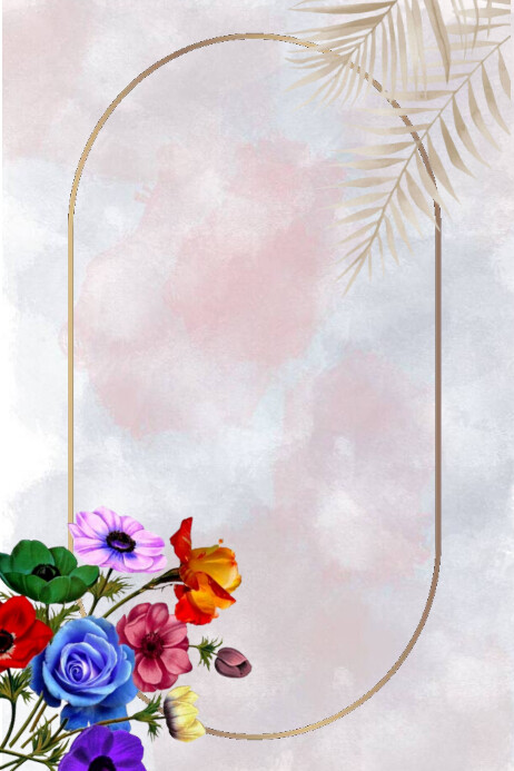 Online greeting card background template | PosterMyWall