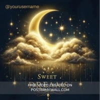 Online Greetings Instagram Post template