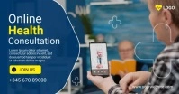 online health consultation Facebook Shared Image template
