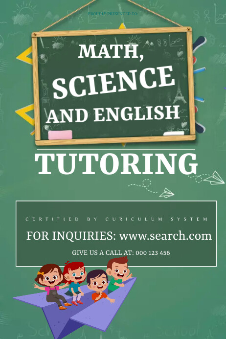 online learning, tutoring, tution classes Template | PosterMyWall