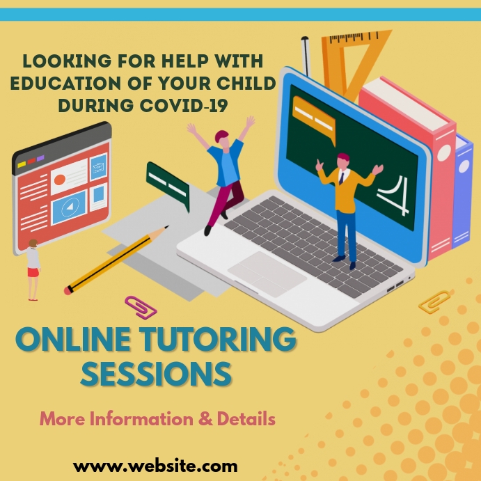 Internet Learning Session Poster Copy of Online learning,event,educational | PosterMyWall