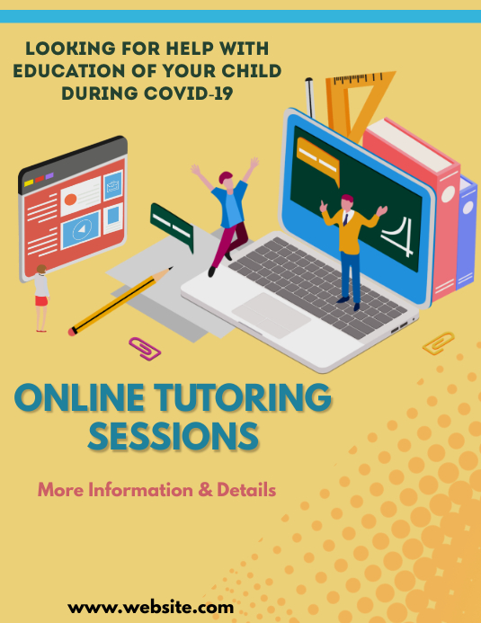 Online learning,event,educational Template | PosterMyWall