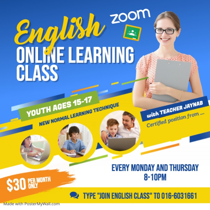 Tutorial Class Posts Online Learning Class Instagram Post Template | PosterMyWall
