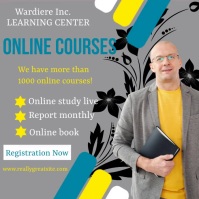 Online learning course Instagram post Template | PosterMyWall