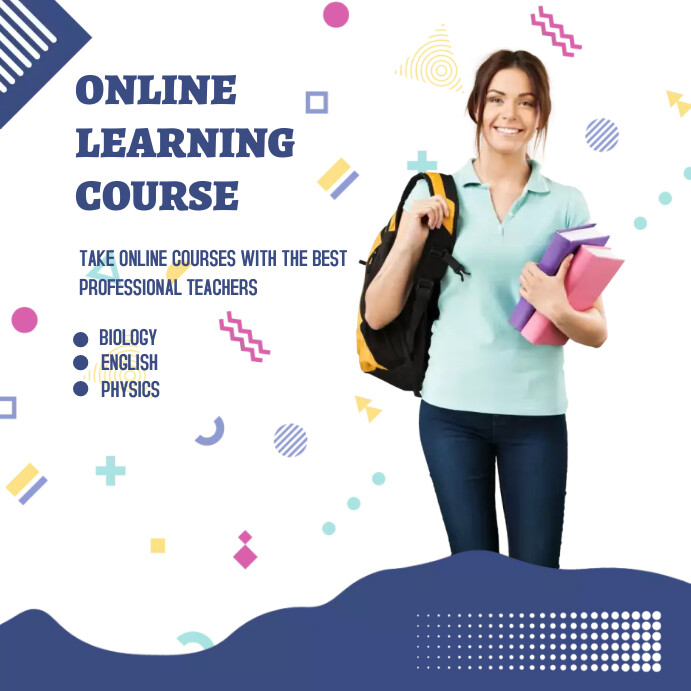 Copy Of Online Learning Course Template PosterMyWall copy-of-online-learning-course-template-postermywall